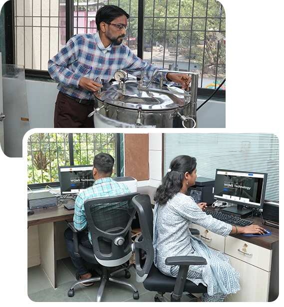 NMMC WQMS System Interface